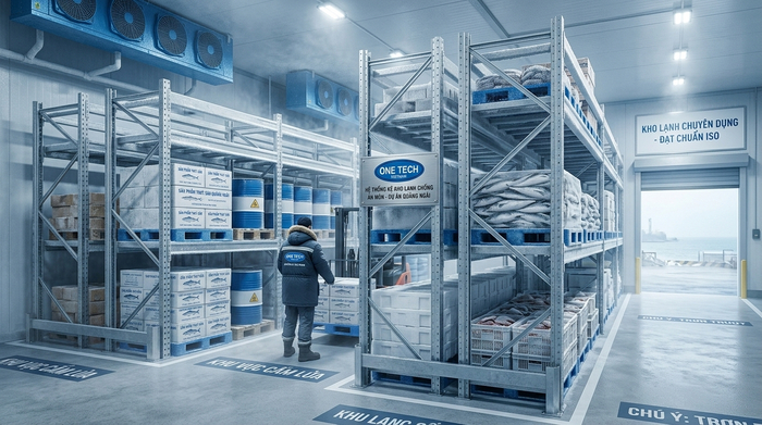 Chống ăn mòn kệ kho lạnh Quảng Ngãi Giải pháp chống ăn mòn cho kệ kho lạnh Quảng Ngãi gần biển