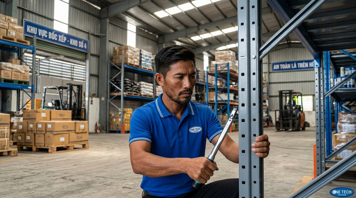 Bảo trì kệ kho tại chỗ Quảng Ngãi Bảo trì kệ kho tại chỗ Quảng Ngãi cho kho trung chuyển và kho công nghiệp
