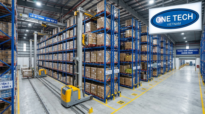 Các cấu hình Stacker-Crane Quảng Ngãi cho pallet và thùng hàng