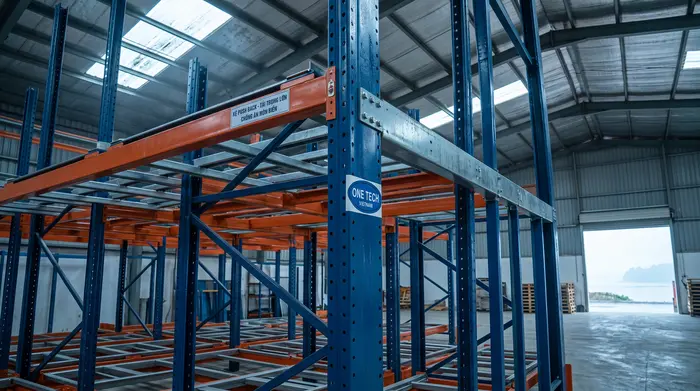 Chống ăn mòn cho kệ Push Back Quảng Ngãi Kệ Push Back cần xử lý chống ăn mòn cho môi trường kho ven biển Quảng Ngãi