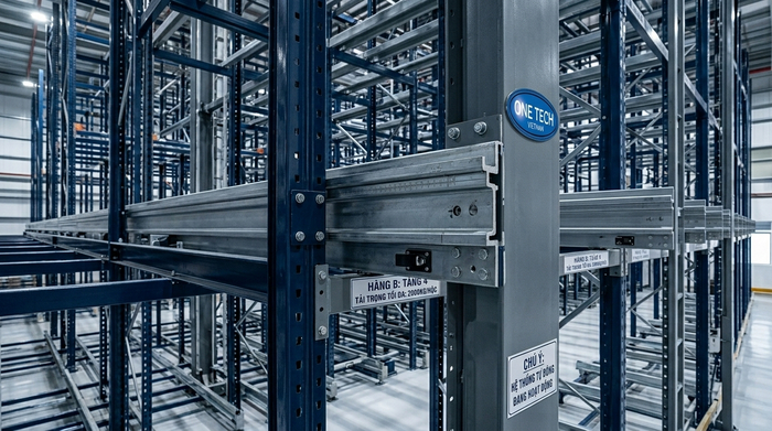 Kiểm tra ray dẫn hướng và kệ tự động ASRS cho Stacker-Crane Quảng Ngãi
