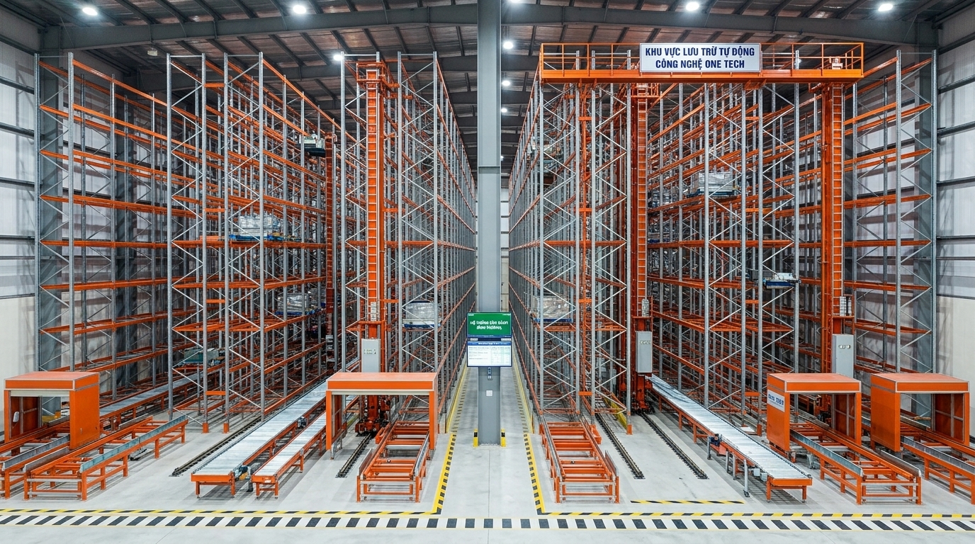 Quy trình triển khai kệ kho ASRS Quảng Ngãi từ khảo sát đến vận hành