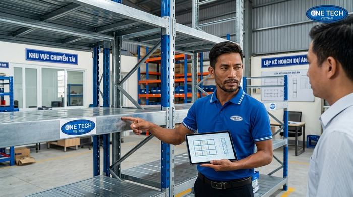 Quy trình triển khai kệ kho trung chuyển Quảng Ngãi Quy trình tư vấn lắp đặt kệ kho trung chuyển Quảng Ngãi từ khảo sát đến bàn giao