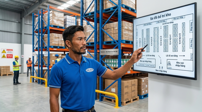 Tư vấn kho trung chuyển Quảng Ngãi Tư vấn giải pháp kho trung chuyển Quảng Ngãi bởi Kệ kho hàng Quảng Ngãi trực thuộc OneTech
