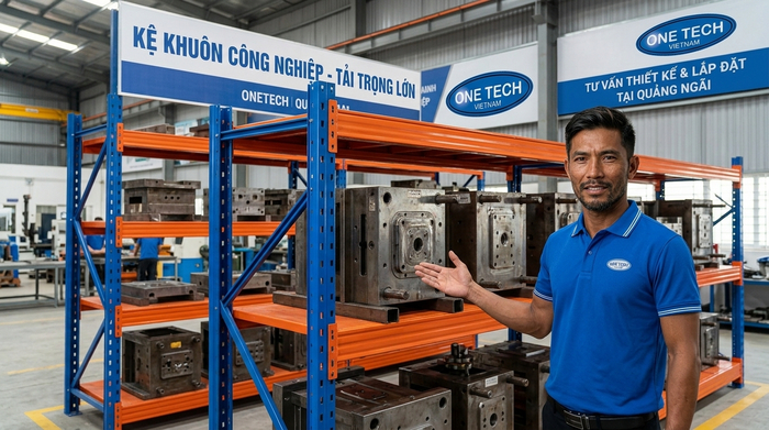 Tư vấn Kệ Khuôn Quảng Ngãi cho nhà máy và kho sản xuất