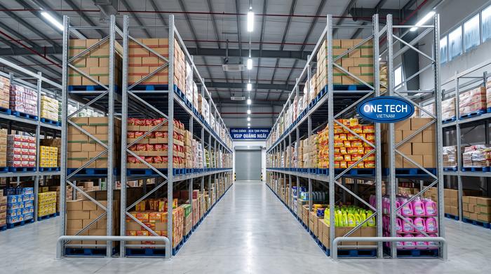 Kệ kho FMCG Quảng Ngãi tối ưu lưu trữ hàng tiêu dùng nhanh Hệ thống kệ kho FMCG Quảng Ngãi cho kho hàng tiêu dùng nhanh